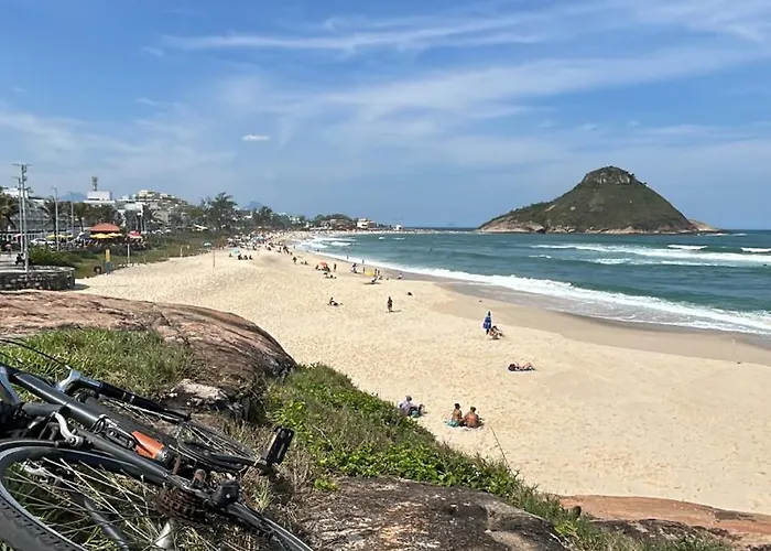 Apartamento Moderno Na Praia Com Home Office Ideal Rio de Janeiro